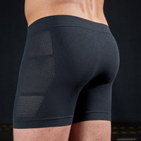 Boxer sportivi traspiranti con inserti laterali in rete uomo