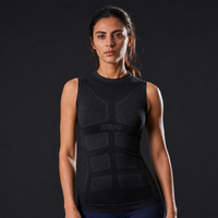 Canotta traspirante a rete sportiva donna