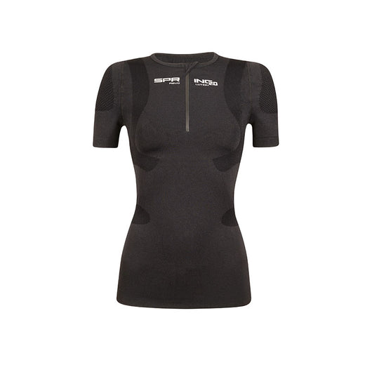 Maglia posturale traspirante in materiale Termo Rinfrescante con zip donna
