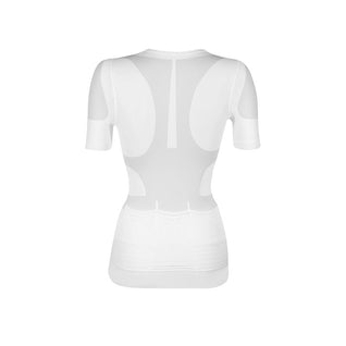 Maglia posturale traspirante in materiale Termo Rinfrescante con zip donna