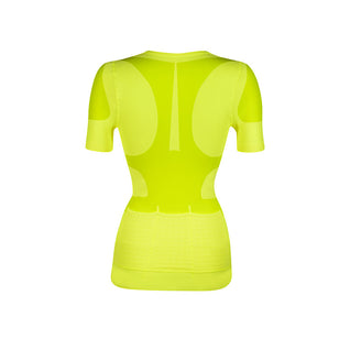 Maglia posturale traspirante in materiale Termo Rinfrescante con zip donna