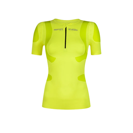 Maglia posturale traspirante in materiale Termo Rinfrescante con zip donna