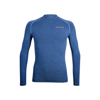 Maglia tecnica sportiva in Lana Merino uomo