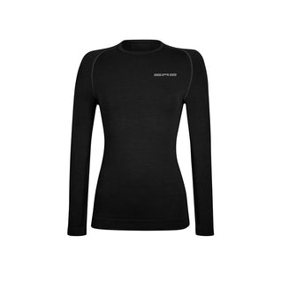 Maglia manica lunga da Running in Lana Merino donna