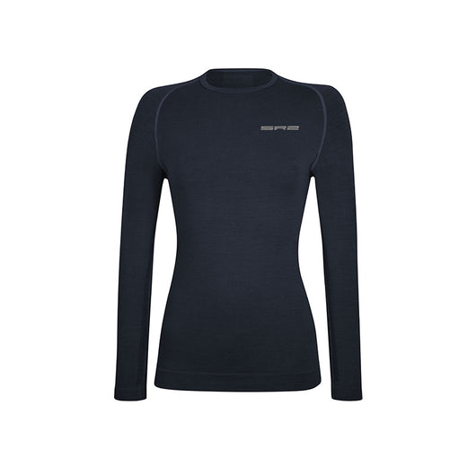 Maglia manica lunga da Running in Lana Merino donna