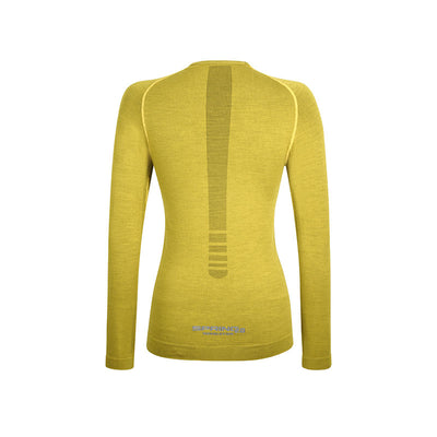 Maglia manica lunga da Running in Lana Merino donna
