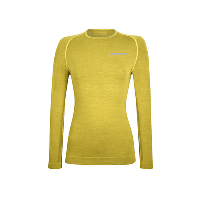 Maglia manica lunga da Running in Lana Merino donna