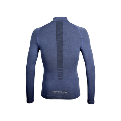 Maglia maniche lunghe da Running con collo alto