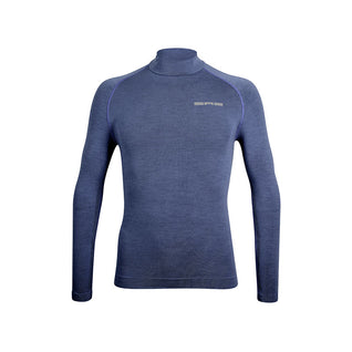 Maglia maniche lunghe da Running con collo alto