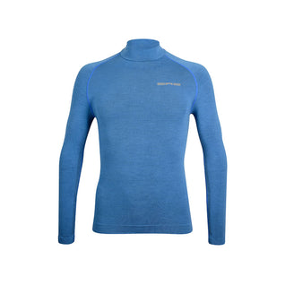 Maglia maniche lunghe da Running con collo alto