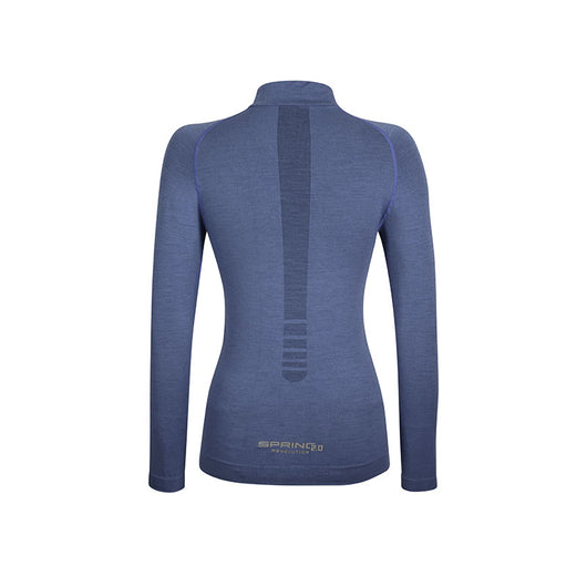 Maglia maniche lunghe da Running con collo alto