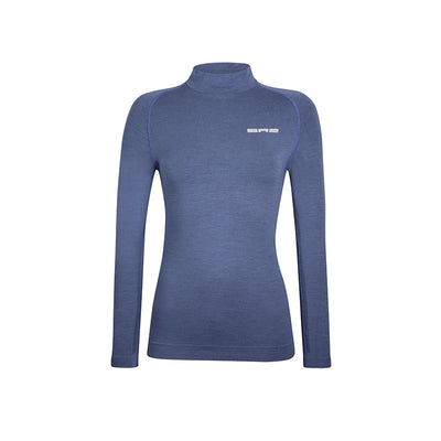 Maglia maniche lunghe da Running con collo alto