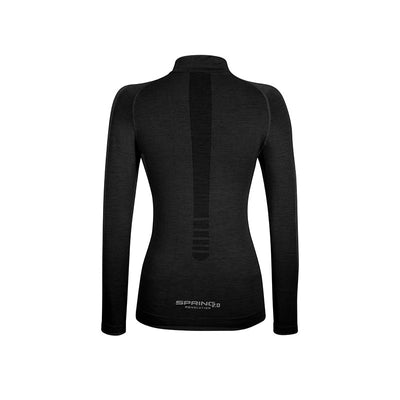 Maglia maniche lunghe da Running con collo alto
