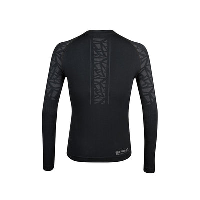 Maglia tecnica Running e Outdoor manica lunga uomo – Realizzata con filato riciclato REPETITA, offre traspirabilità e comfort senza compromessi.