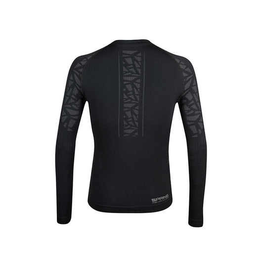Maglia tecnica Running e Outdoor manica lunga uomo – Realizzata con filato riciclato REPETITA, offre traspirabilità e comfort senza compromessi.