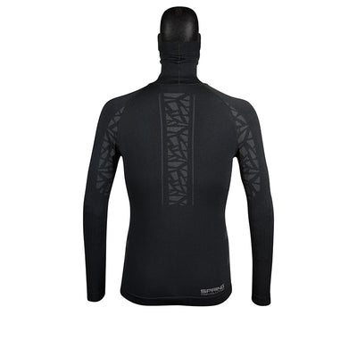 Maglia tecnica Running e Outdoor manica lunga collo alto uomo