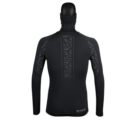 Maglia tecnica Running e Outdoor manica lunga collo alto uomo