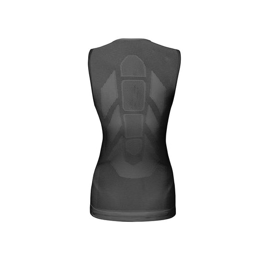Canottiera sportiva donna in rete riciclata – Design moderno e confortevole per performance elevate.