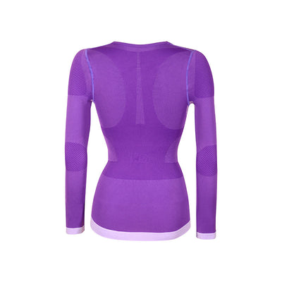 Maglia posturale a manica lunga traspirante donna
