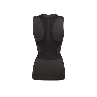 Maglia posturale smanicata donna con compressione graduata