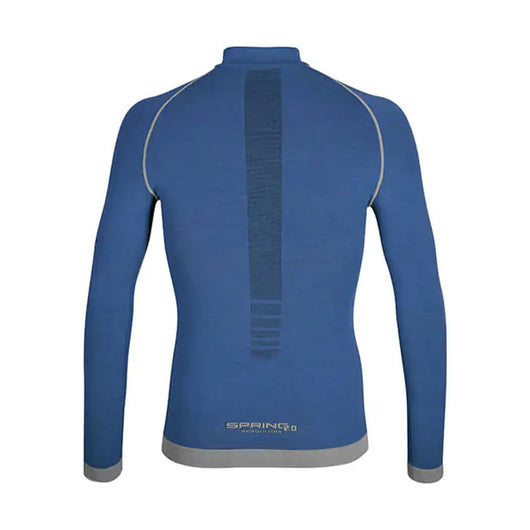 Maglia tecnica sportiva in lana merino manica lunga uomo
