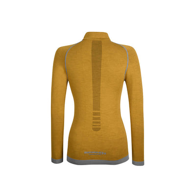 Maglia tecnica da sci in Lana Merino donna