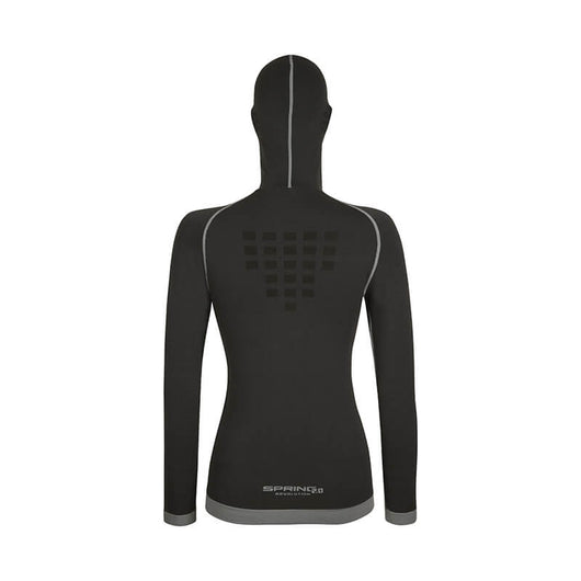 Maglia per sci freeride e snowboard in lana Merino, versione donna
