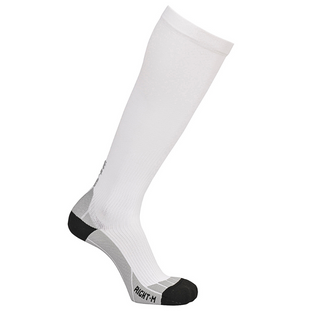 Calza lunga tecnica sportiva a compressione graduata