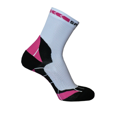 Calza corta sportiva Prevention Plus Performante 901, struttura di supporto plantare e caviglia
