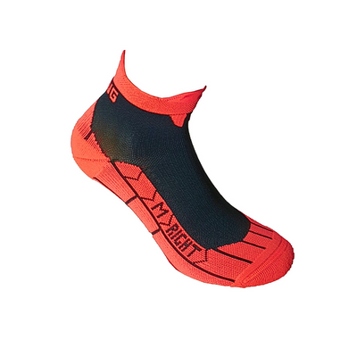 Calza sportiva corta stabilizzante Spring 903 in Microlon®, ideale per sport intensi
