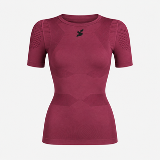 Maglia posturale a manica corta traspirante donna