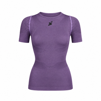 Maglia posturale a manica corta traspirante donna