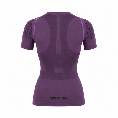 Maglia posturale a manica corta traspirante donna