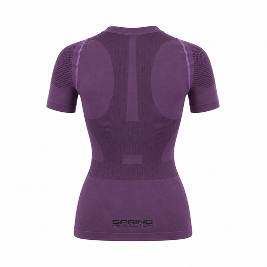Maglia posturale a manica corta traspirante donna